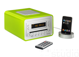 Sonoro cubo Radio green