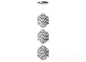 Verpan  Spiral SP3 Silver 