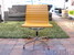 Vitra Charles Eames Alu Chair EA 106 Leder orange