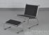 Accupunto Lounge Chair + Fußhocker 
