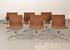 Vitra / Miller Charles Eames Alu Chair EA 107 Hopsak braun