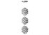 Verpan  Spiral SP3 Silver 